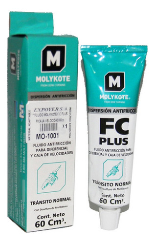 Fluido Molykote F.c Plus P/caja Velocidad 60cc X12 U.
