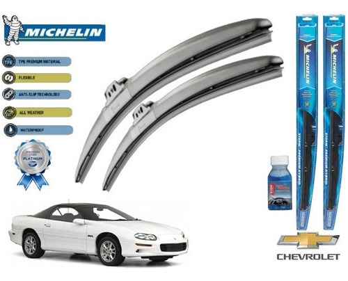 Par Plumas Limpiabrisas Chevrolet Camaro 2001 Michelin