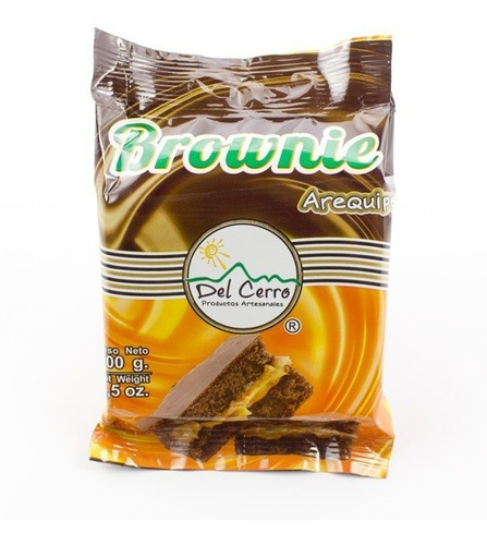Brownie Del Cerro Arequipe 100gr Displ - Kg a $4888