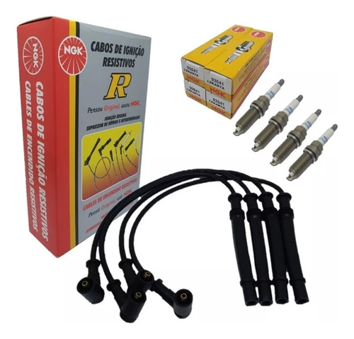 Kit Cables Y Bujias P/ Renault Clio Mio 1.2 16v Desde 2007