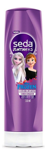 Condicionador Infantil Frozen Juntinhos Brilho Encantado Seda 300ml