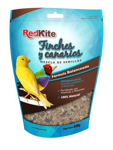 Alimento Para Ave Redkite Canarios Y Finches Redkite 500g