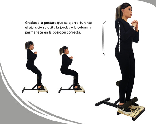 Banco Sentadillas Perfectas Squats Piernas Gluteos Uso Rudo