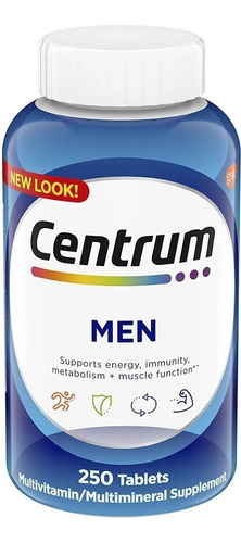 Centrum Men - Homem - 200 Tabletes Importado Eua Lacrado