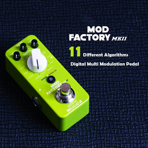 Mooer Mod Factory Mkii Com 11 Efeitos De Modulação Diferente