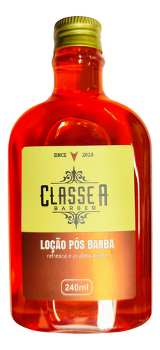 Loção Pós Barba Refrescante Calmante Classe A 240ml Premium