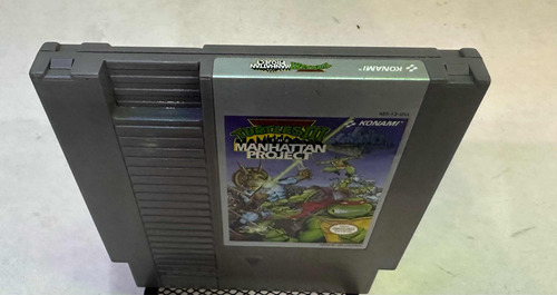 Turtles Ninja 3 The Manhattan Project | Nintendo Nes Origina (Reacondicionado)