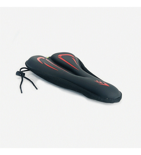 Funda De Asiento De Bicicleta Negro/rojo G