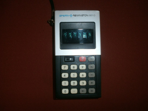 Antigua Calculadora Remington,de Los 70'.funcionando.