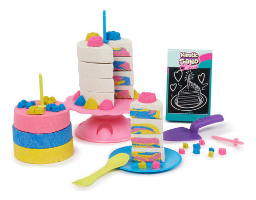 Kinetic Sand: Set De Juego Estacion De Pasteles
