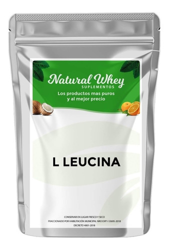 Leucina 250 Gr Aminoácido Puro Grado Usp