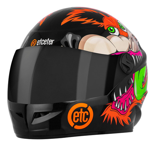 Capacete Fechado Pro Tork New Liberty Coyote Viseira Fumê