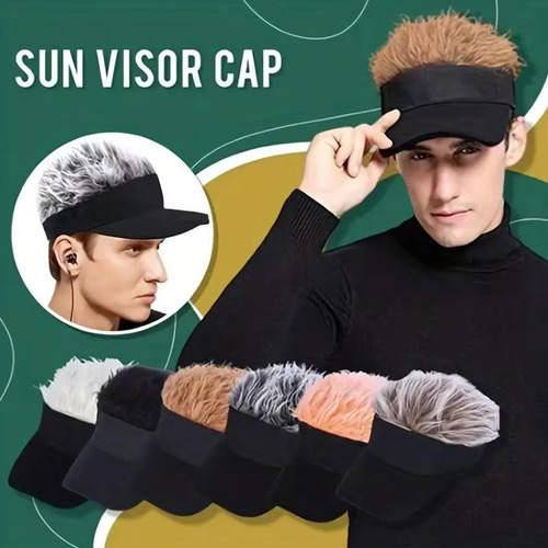 Gorra Con Pelo Falso Gorra De Béisbol Sombrero Con Visera