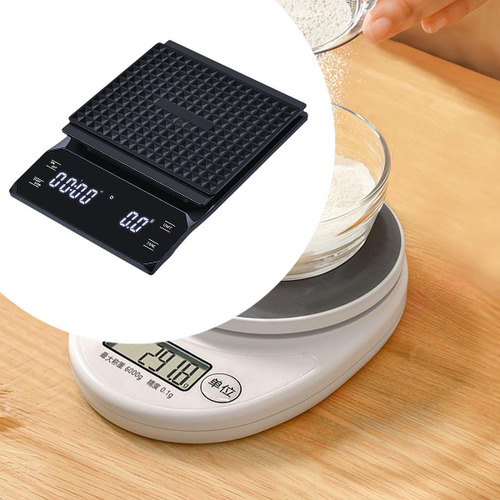 Balança De Café Para Acessórios Domésticos Com Tela Led