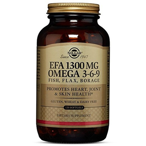 Solgar Efa 1300 Mg Omega 3 6 9 - U - Unidad a $2233