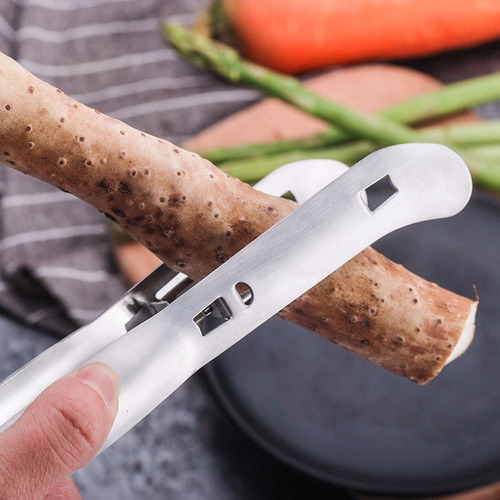 ! El Pelador De Verduras De Doble Cara For Pelar Espárragos