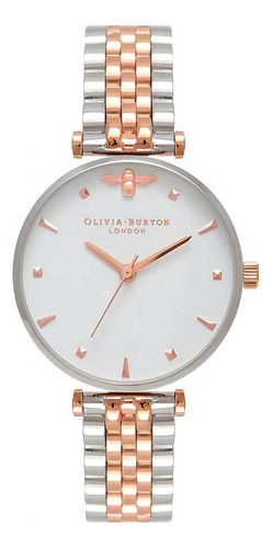 Reloj Olivia Burton Mujer Metal Ob16am93 Queen Bee