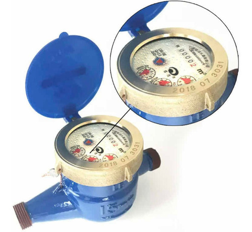 Medidor Remarcador De Agua Terminales De Conexión 1/2 15mm