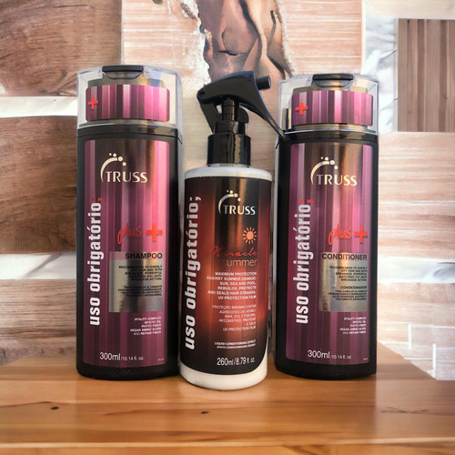 Plus Mais Shampoo Condici 300ml+summer Miracle 260ml Truss