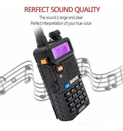 Baofeng Uv5r Radio De Dos Vías De Alta Potencia Radio ...