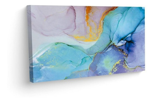 Cuadro Decorativo Textura Mármol Colores Canvas Moderno 4k