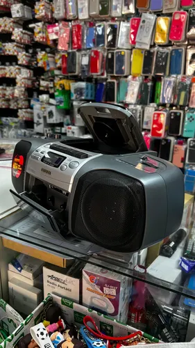 Radio Aiwa Am Fm Lectora De Cd Y Cassete Retro Origen Japón Gris Oscuro