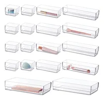 Comprar Organizadores De Ropa Interior Juego De 18 Transparentes