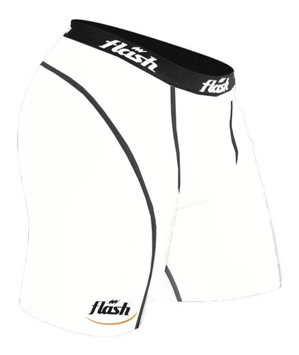 Calza Corta Flash Bermuda Spandex Fit Lycra Termica Ciclista