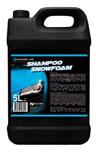 Shampoo Snow-foam Espuma Alta Densidad 5l