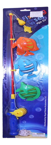 Juego De Pesca Magnética Set 4 Piezas