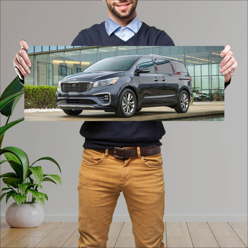 Cuadro 30x80cm Auto 2019 Kia Sedona Auto 207