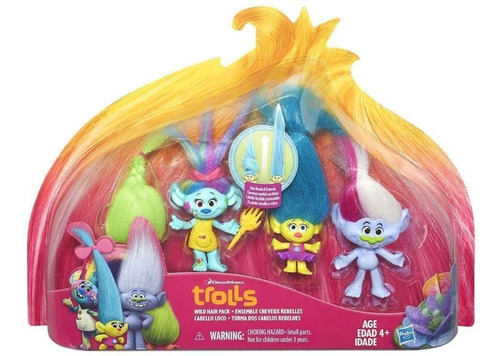 Trolls Turma Dos Cabelos Rebeldes Boneco Original Hasbro