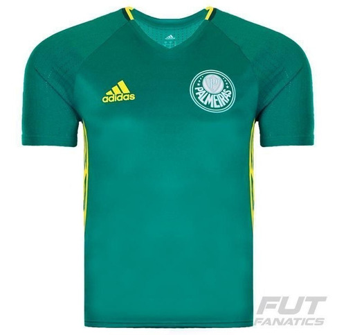 Camisa adidas Palmeiras 2016 Treino  - Futfanatics