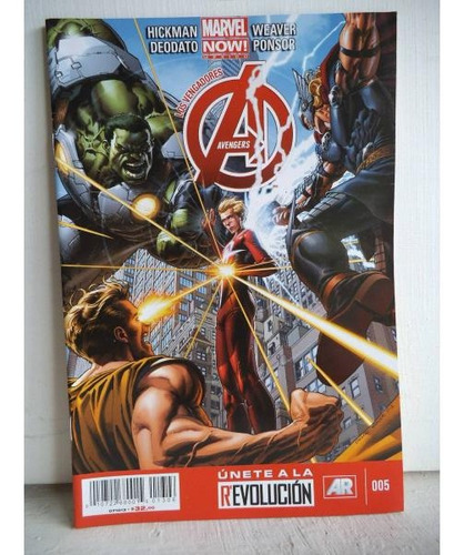 Avengers 05 Now Editorial Televisa