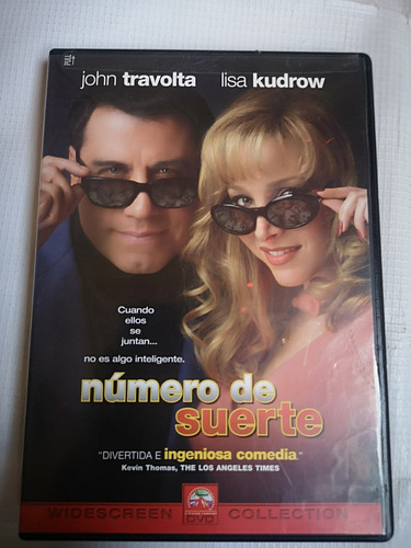 Número De Suerte John Travolta Película Dvd Original 