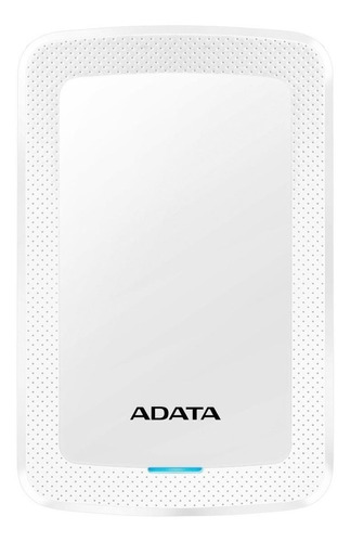 Imagen 1 de 3 de Disco duro externo Adata AHV300-2TU31 2TB blanco