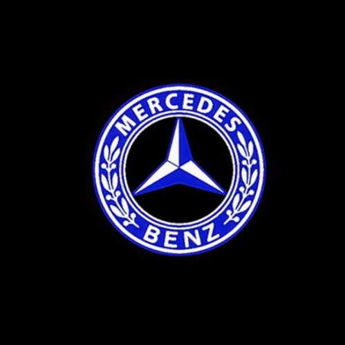 Led Proyector Con Logo Mercedes Benz Para Puerta Automovil 2pin Mercedes Benz 10
