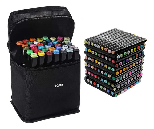 Kit De Rotuladores Touchnew De Doble Punta Con Diseño De 40