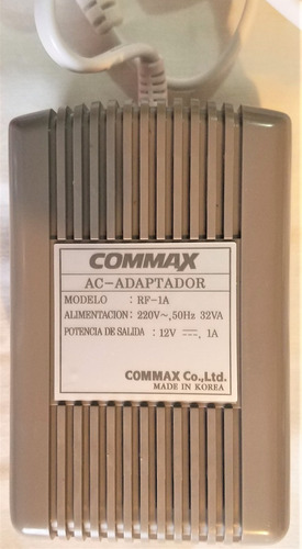 Fuente Alimenentacion Portero Commax - Mod: Rf-1a - 220v/12v