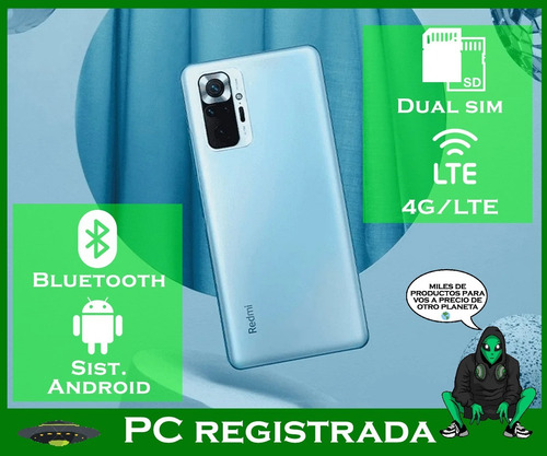 Imagen 4 de 9 de Xiaomi Redmi Note 10 Pro 128gb Caja Cerrada 8gb Ram Pcreg