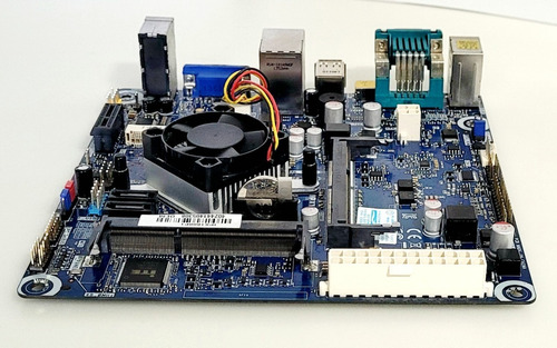Imagem 2 de 6 de Placa Mãe Pcware Ipx1800p1 + 2gb Ram Hdmi