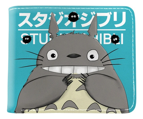 Billetera Totoro Full Impresión Digital 3d Importada