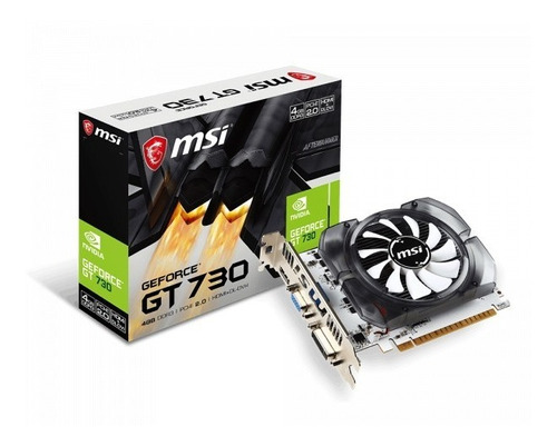 Tarjeta De Video Msi Geforce Gt730 4gb N730-4gd3v2