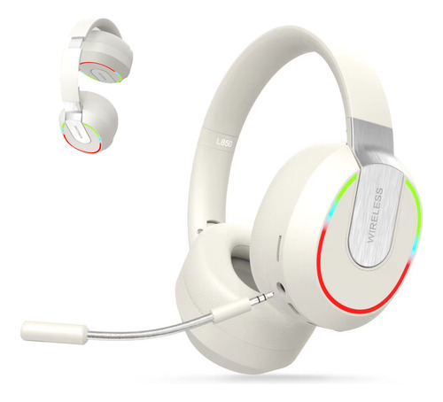 Rgb Luz Con Plegable Audífonos Inalámbrico Bluetooth Diadema