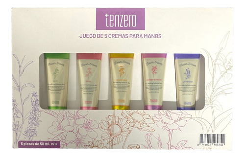  Tenzero Juego De 5 Cremas Coreanas Para Manos