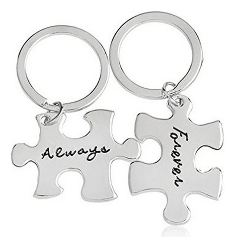 Collar Pareja I Love You Puzzle -producto:  Collar Puzzle Pa