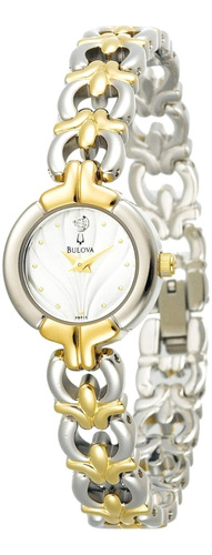 Bulova Women's 98p15 Diamond Accented Two-tone Watch