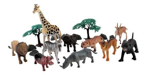 Set X 5 Animales Juguete Surtidos Juego Infantil Niños