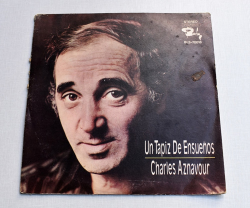 Vinilo Lp Charles Aznavour, Un Tapiz De Ensueños, 1974