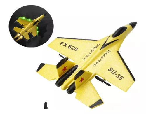 Avião De Brinquedo Infantil De Controle Remoto Su 35 Glider